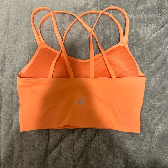 coral lululemon like a cloud bra - Picture 2 of 3